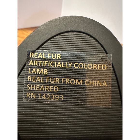 Eileen Fisher Women’s Kenille Sport Suede/Shearling Wedge Boot Black Sz 8.5 NWOB - Picture 8 of 10